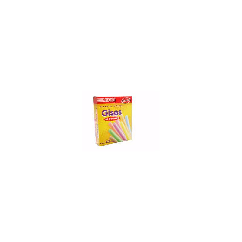 GISES DE COLORES VINCI C/12 GISES DIFERENTES COLORES