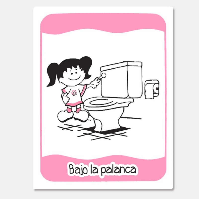 H SEÑAL BAJA LA PALANCA NI?A 1 PZA.