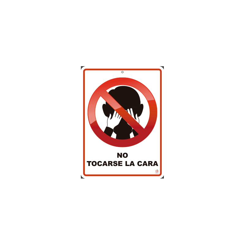 NO TOCARSE LA CARA