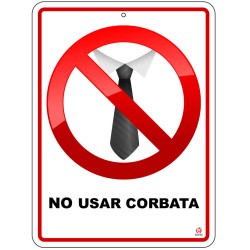 NO USAR CORBATA