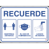 RECUERDE 39 x 29 cm