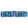 SEÑAL DECORATIVA NUMEROS DEL 1 AL 10 CAL 30 13 X 59 CMS
