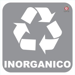 SEÑAL INDIVIDUAL INORGANICO 20 X 20 CM APROX. CAL.20