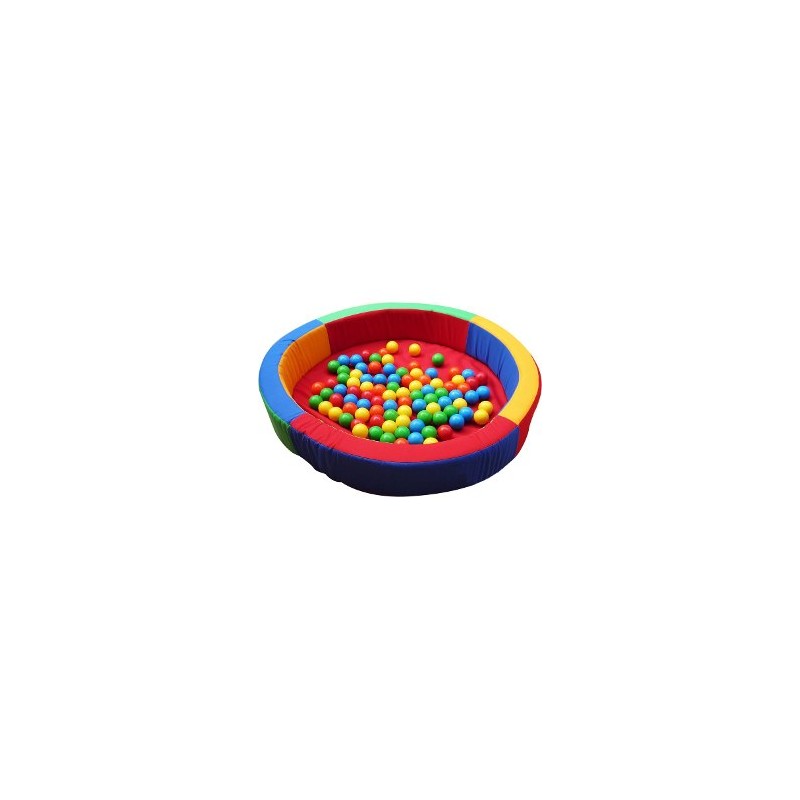 H ALBERCA DE PELOTAS 1.20 MTS CON 100 PELOTAS GRANDES