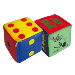 H CUBO DE TELA 20 X 20 SENTIDOS