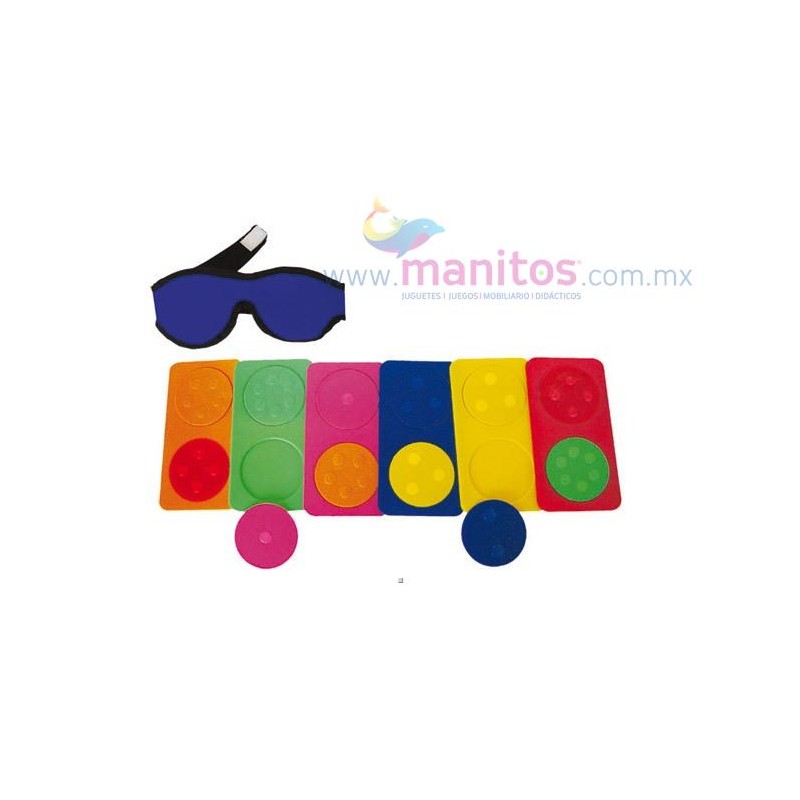 H SENSO DISCO PUNTOS 6 PZAS Y ANTIFAZ