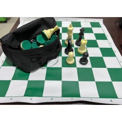 AJEDREZ LIGERO PROFESIONAL TABLERO Y MALETA