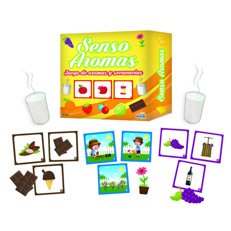 JUEGO DE AROMAS " SENSOAROMAS"
