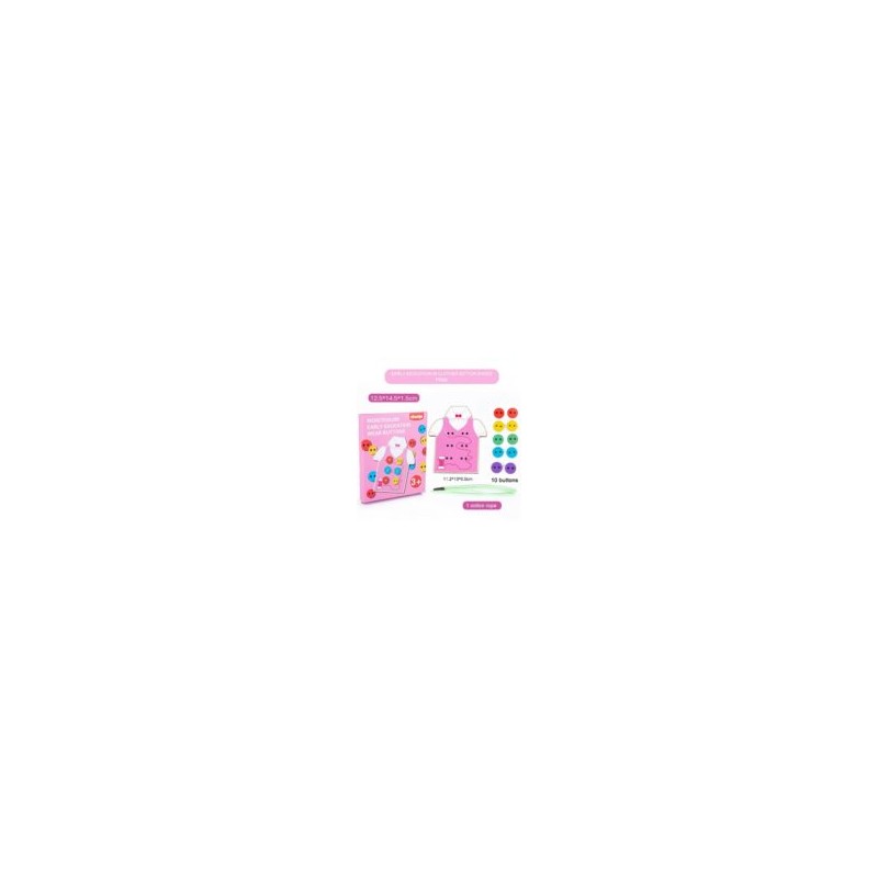 MONTESSORI EARLY EDUCATION WEAR BUTTONS