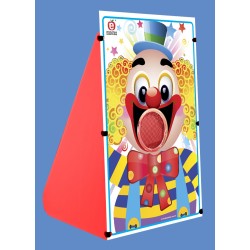 PAYASO TRAGABOLAS 60 X 40 CM