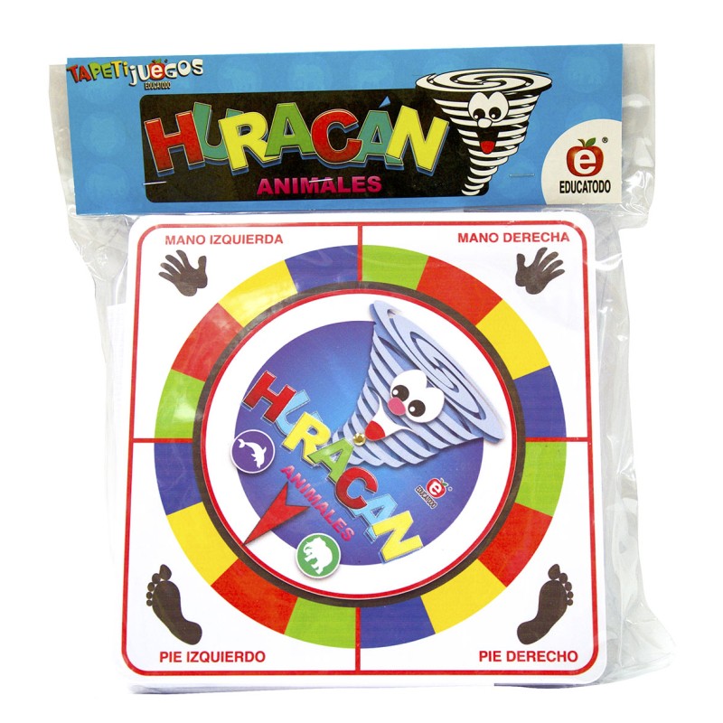 TAPETIJUEGO HURACAN DE ANIMALES 1.6 X 1.5 M