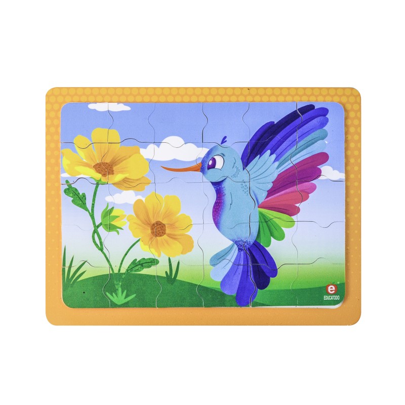 ROMPECABEZAS EL COLIBRI C/M GDE. 28 X 21 CM