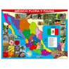 POSTER MEXICO FLORA Y FAUNA