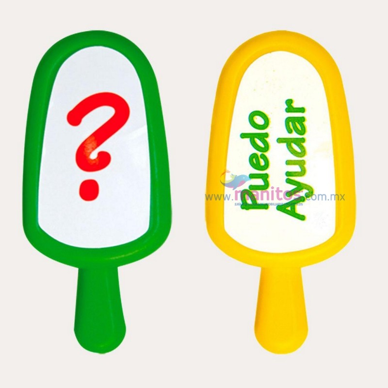 H PALETAS DE APOYO CON 20 PZAS.