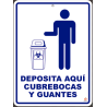 DEPOSITA AQUÍ TU CUBREBOCAS Y GUANTES