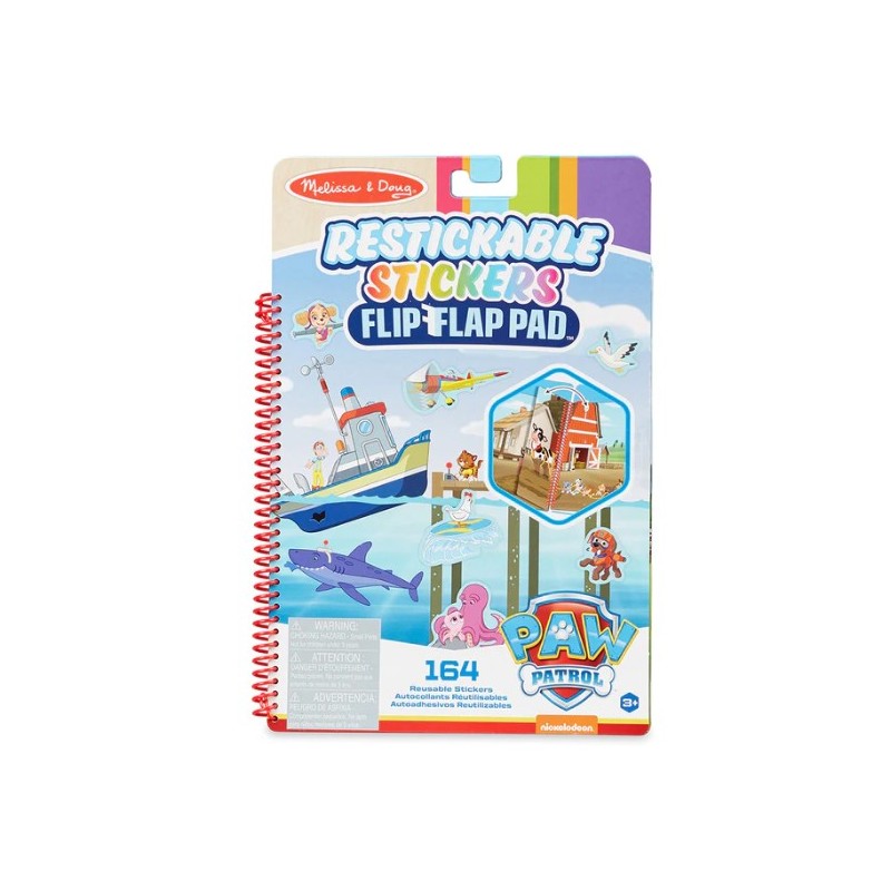 MD PAW PATROL ESTAMPAS REUTILIZABLES BAHIA DE AVENTURAS