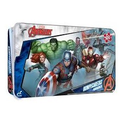RC PANORÁMICO 3 EN 1 AVENGERS, CAJA METÁLICA