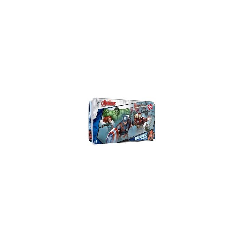 RC PANORÁMICO 3 EN 1 AVENGERS, CAJA METÁLICA
