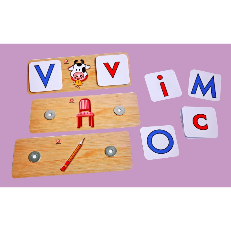 TABLILLAS MAGNETICAS ABECEDARIO DE ASOCIACION