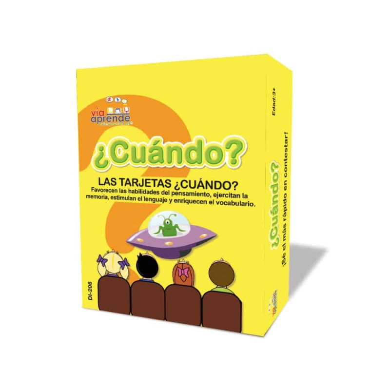 TARJETAS DE LENGUAJE ¿CUANDO? WHEN? LANGUAGE FLASH CARDS