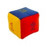 CUBO DE NUMEROS BORDADOS 15 X15 CM