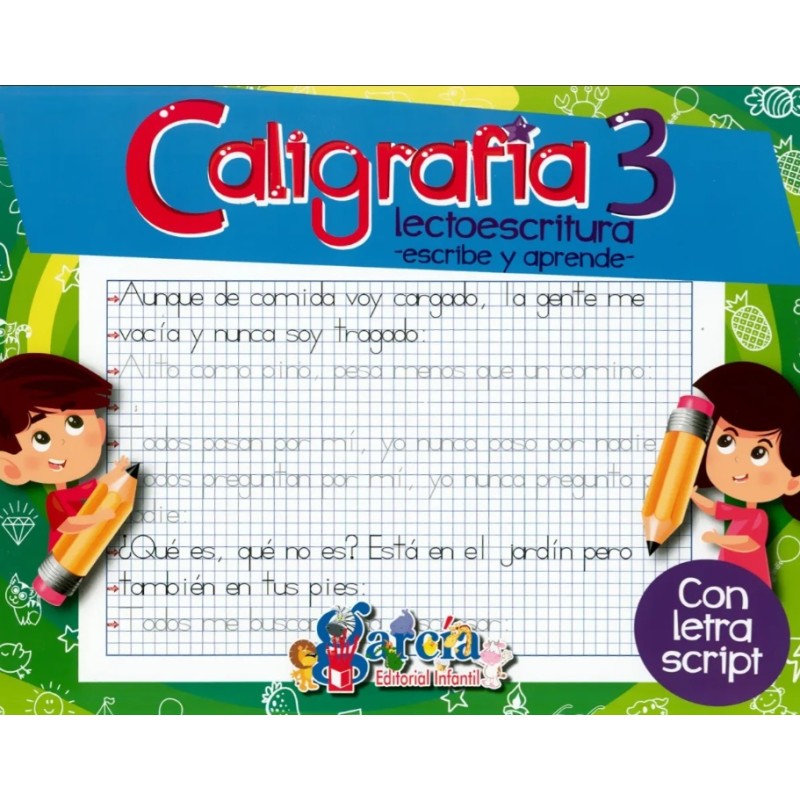 LIBRO DE ACTIVIDADES GARCIA CALIGRAFIA 3