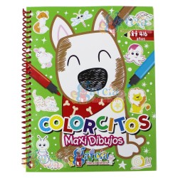 LIBRO DE COLOREAR COLORCITO MAXI DIBUJO