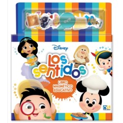 MINI LIBRO MAGNETICO DISNEY LOS SENTIDOS
