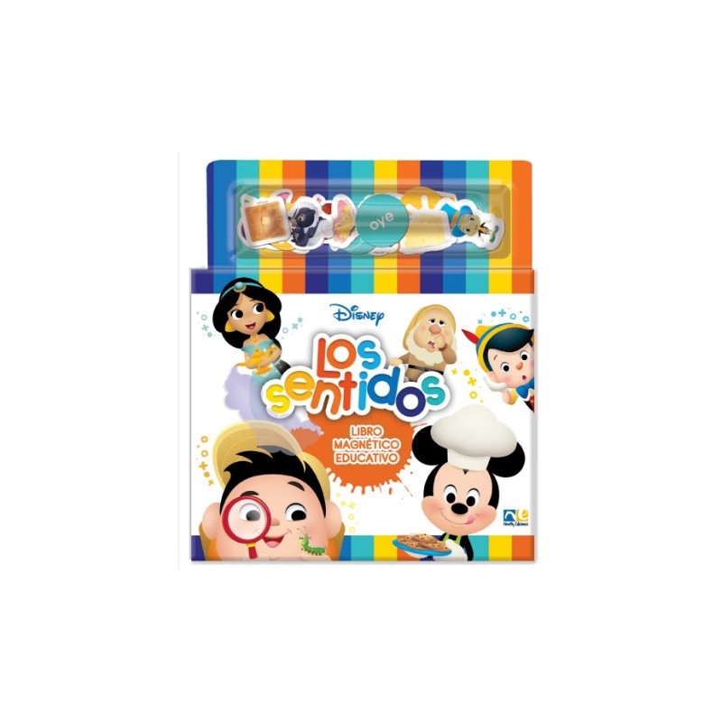 MINI LIBRO MAGNETICO DISNEY LOS SENTIDOS