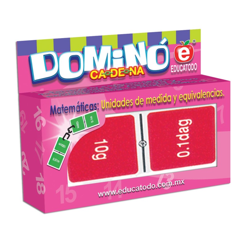 DOMINO DE MEDIDAS DE PESO