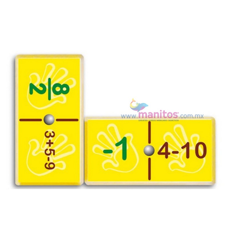 H DOMINO JR. NUMEROS ENTEROS CON 28 FICHAS