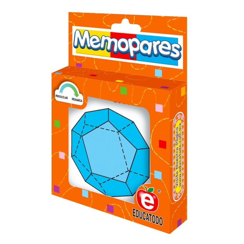 MEMOPARES  ASOCIACION DE CUERPOS GEOMETRICOS