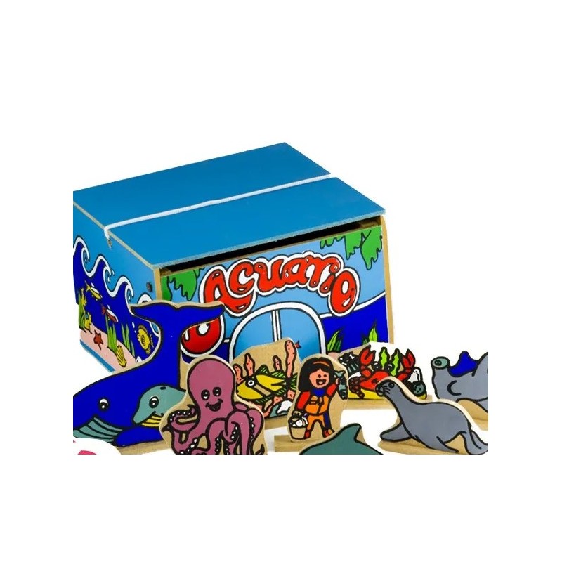 MAQUETA CASITA ACUARIO