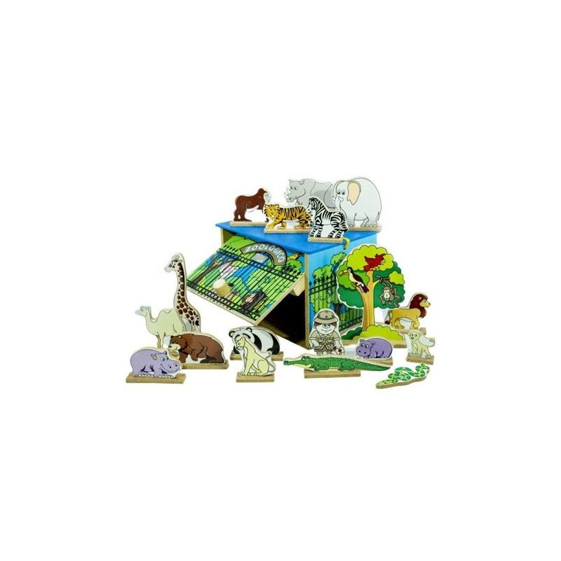 MAQUETA CASITA ZOOLOGICO