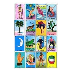 Mega lotería 4 cartas