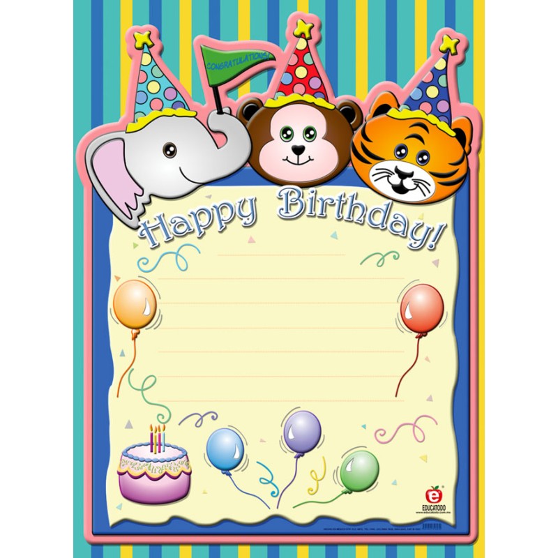 POSTER HAPPY BIRTHDAY